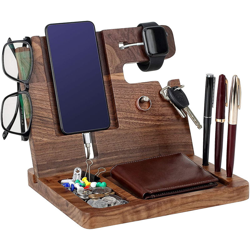 Portante di cellulari e portatore di chiavi di dimensioni personalizzate per comodino multifunzionale