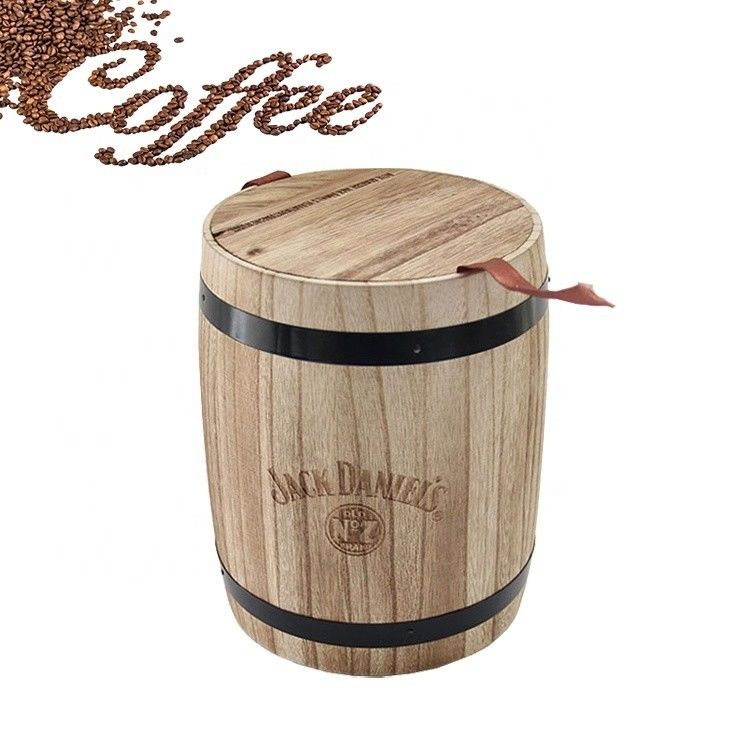 Barile di legno a colori semplici o a colori personalizzati per il pacchetto e la decorazione personalizzata del bar