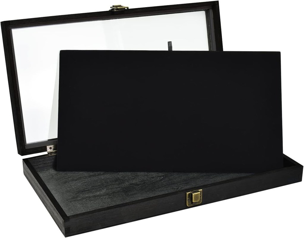 Taglia personalizzata Logo colore gioielli in legno Display Box di stoccaggio con coperchio in legno massello