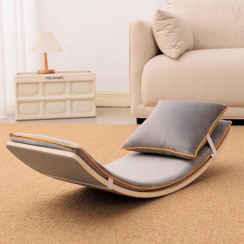 Tavola di bilanciamento in legno da 35 pollici per bambini bambini adolescenti adulti giocattoli di legno per bambini Montessori giocattoli di apprendimento Rocker