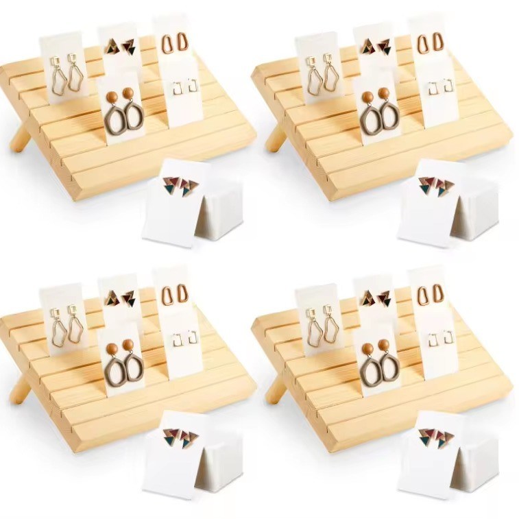 Tenitore di orecchini multifunzione funzionale per l'esposizione e lo stoccaggio organizzati di gioielli