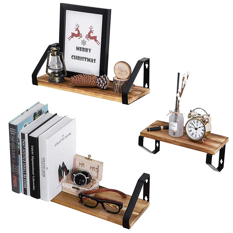 Apparecchi per la casa Qingdao Vitalucks Superficie solida Legno ripiano galleggiante Set di 3