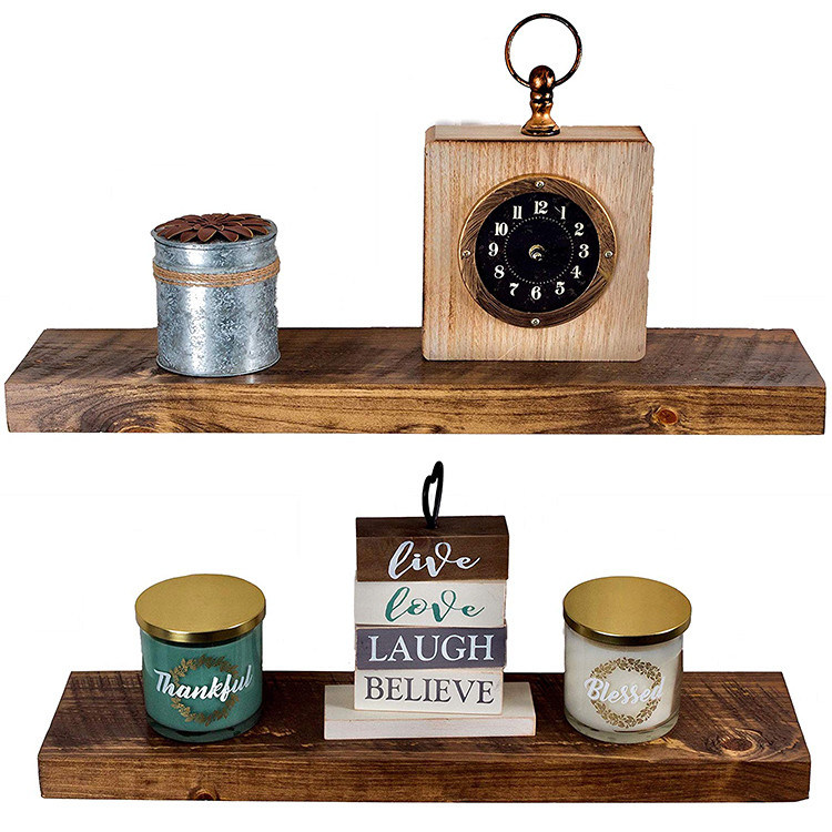 Piattaforma galleggiante di legno massiccio di quercia, soluzione per risparmiare spazio in acacia di mango