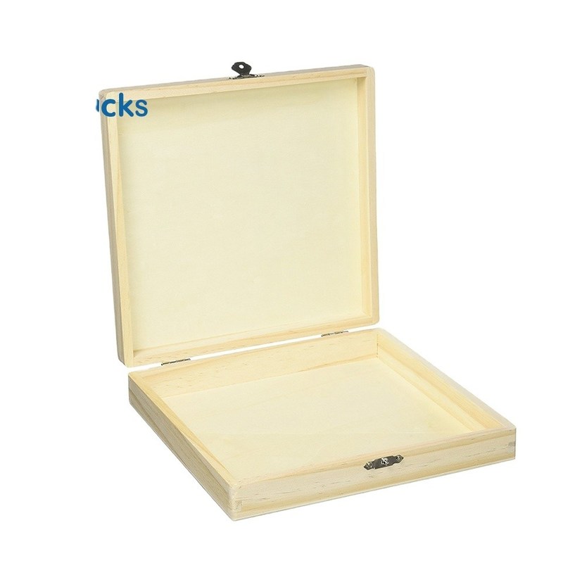 Scatole di sigari di legno non finite per imballaggi e stampi ecologici