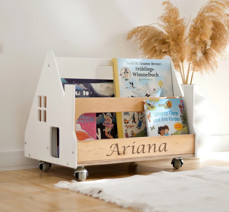 Librerie Montessori Mobili domestici Librerie personalizzate per bambini Ripiani per bambini