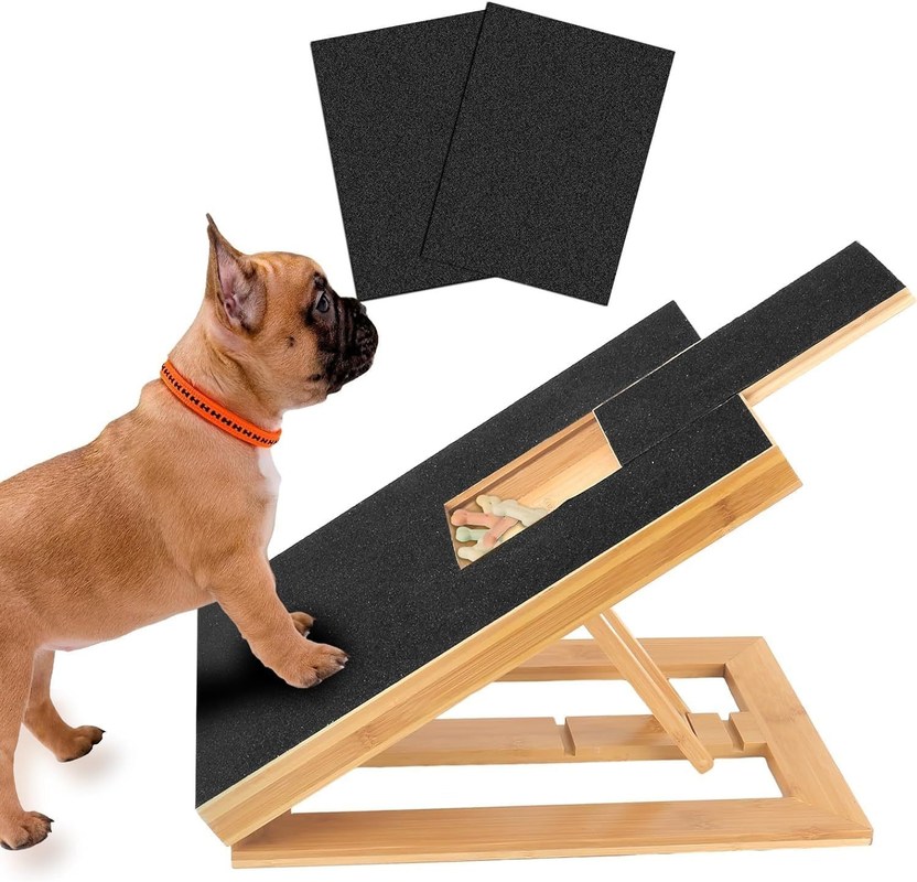 Scratch Pad per cani e gatti con copertura rimovibile e file da chiodo regolabile in diversa angolazione