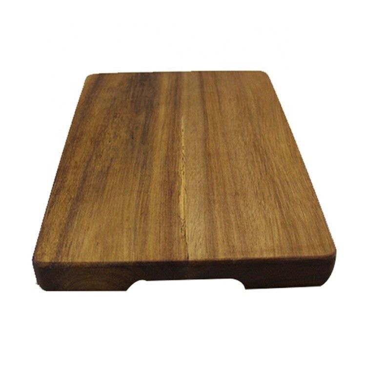 Tavolo da taglio per legumi rettangolare Acacia/ Legno di quercia/ Bambù Legno di tutte le stagioni Colore semplice