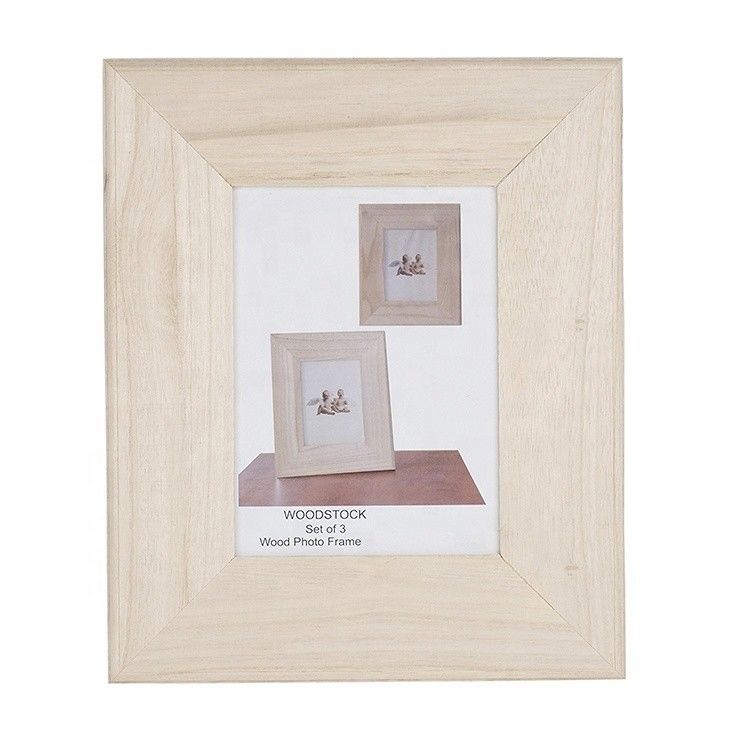 Quadri fotografici in legno non finiti Quadri fotografici in legno naturale per la decorazione domestica